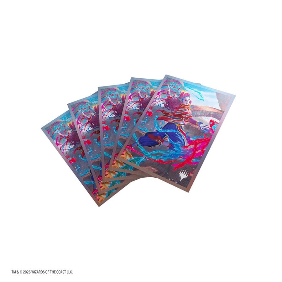 Magic The Gathering: Secrets Of Strixhaven Premium Art Sleeves: Rootha Mastering The Moment