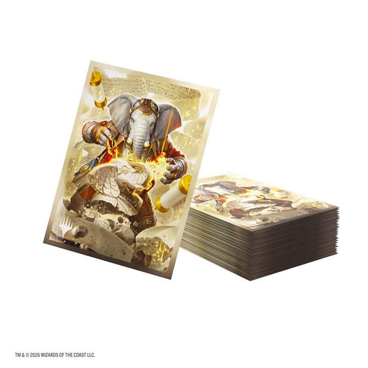 Magic The Gathering: Secrets Of Strixhaven Premium Art Sleeves: Quintorius History Chaser