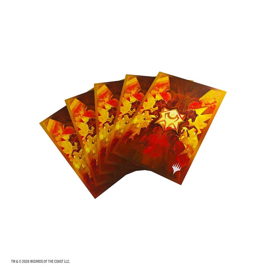 Magic The Gathering: Secrets Of Strixhaven Premium Art Sleeves: Lorehold