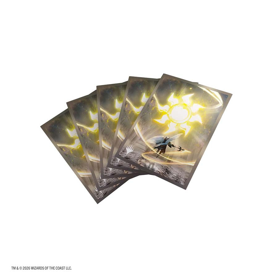 Magic The Gathering: Secrets Of Strixhaven Premium Art Sleeves: Plains