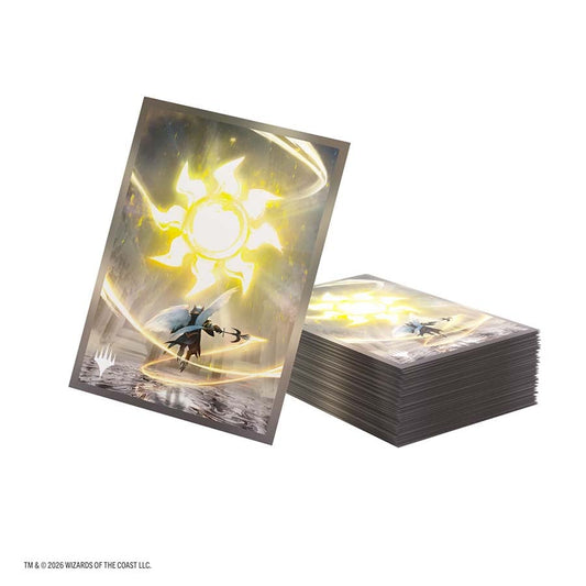 Magic The Gathering: Secrets Of Strixhaven Premium Art Sleeves: Plains