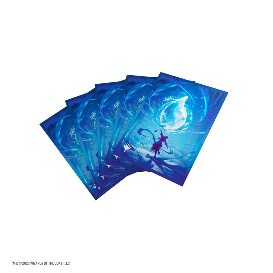 Magic The Gathering: Secrets Of Strixhaven Premium Art Sleeves: Island