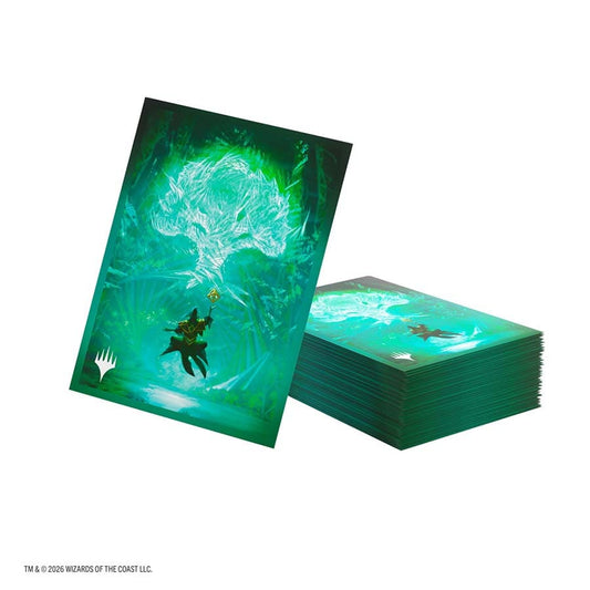 Magic The Gathering: Secrets Of Strixhaven Premium Art Sleeves: Forest