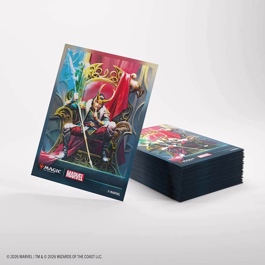 Card Sleeves: MTG Premium Art - Marvel Super Heroes - Loki/Doctor Doom (105ct)