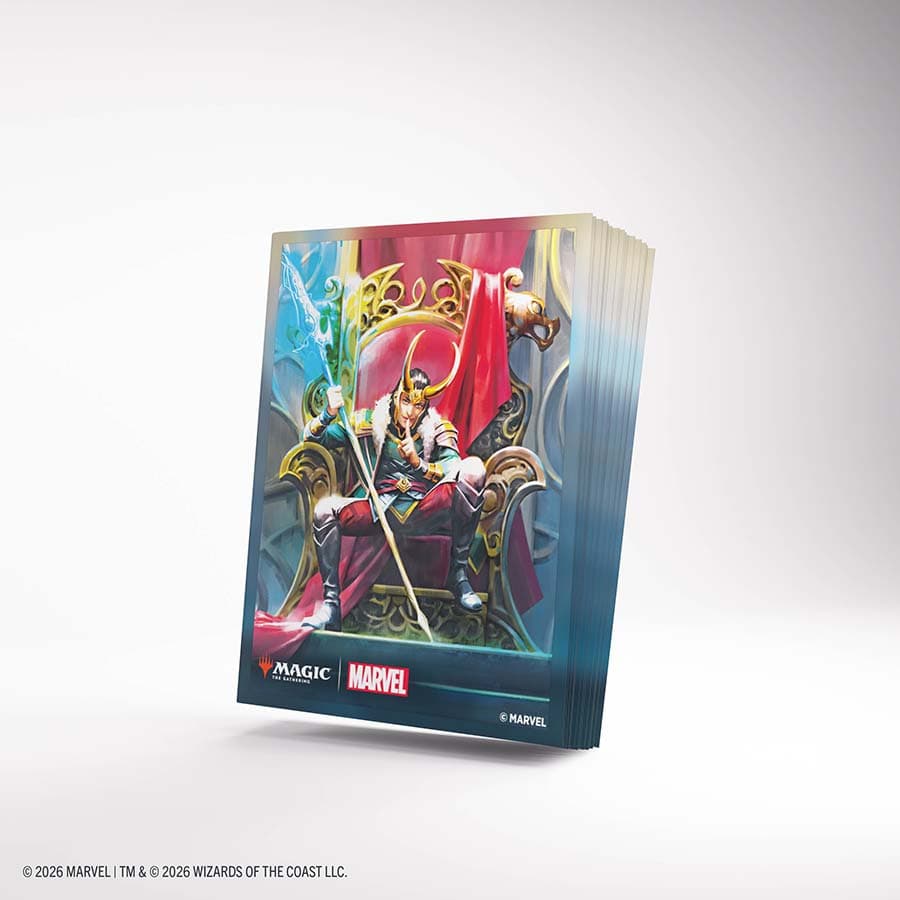 Card Sleeves: MTG Premium Art - Marvel Super Heroes - Loki/Doctor Doom (105ct)
