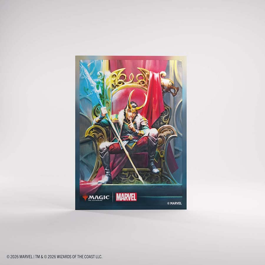 Card Sleeves: MTG Premium Art - Marvel Super Heroes - Loki/Doctor Doom (105ct)