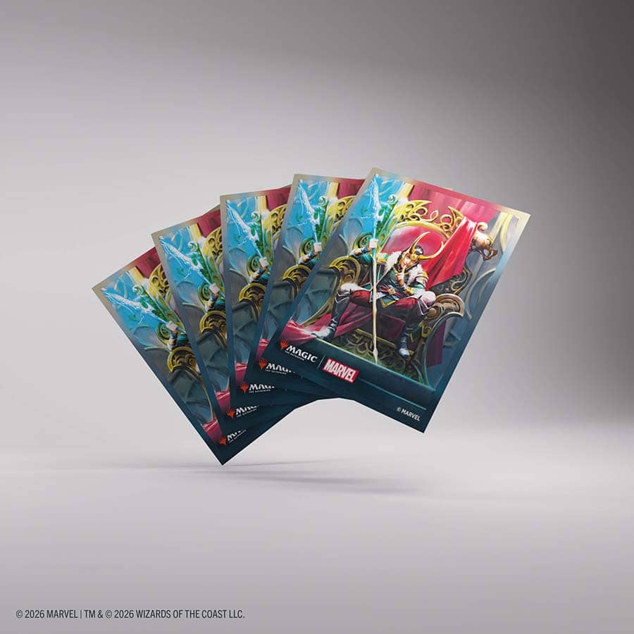 Card Sleeves: MTG Premium Art - Marvel Super Heroes - Loki/Doctor Doom (105ct)