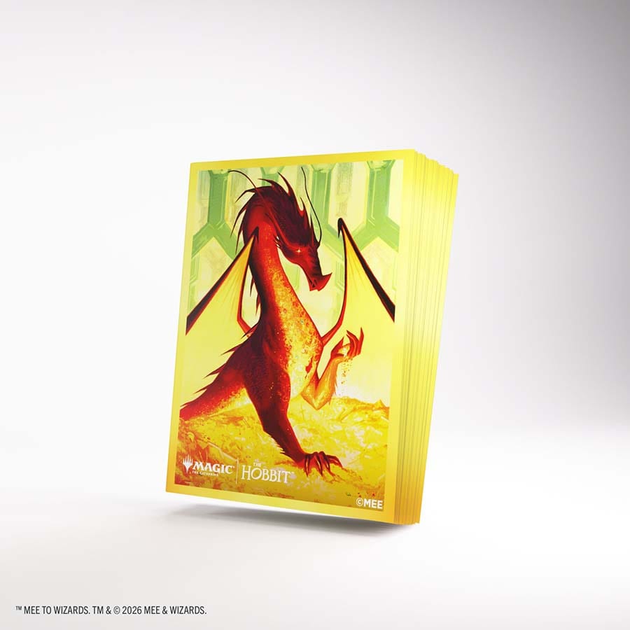 Gamegenic: Magic The Gathering: Hobbit - Premium Art Sleeves: Smaug The Golden