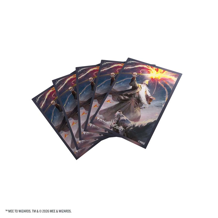 Gamegenic: Magic The Gathering: Hobbit - Premium Art Sleeves: Gandalf, Shadow's Foe