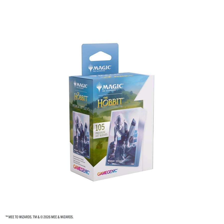 Gamegenic: Magic The Gathering: Hobbit - Premium Art Sleeves: Gollum Riddle Master