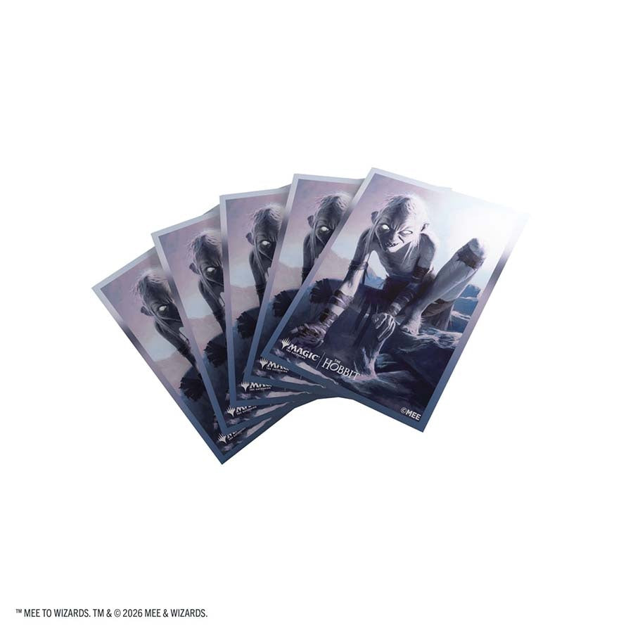 Gamegenic: Magic The Gathering: Hobbit - Premium Art Sleeves: Gollum Riddle Master