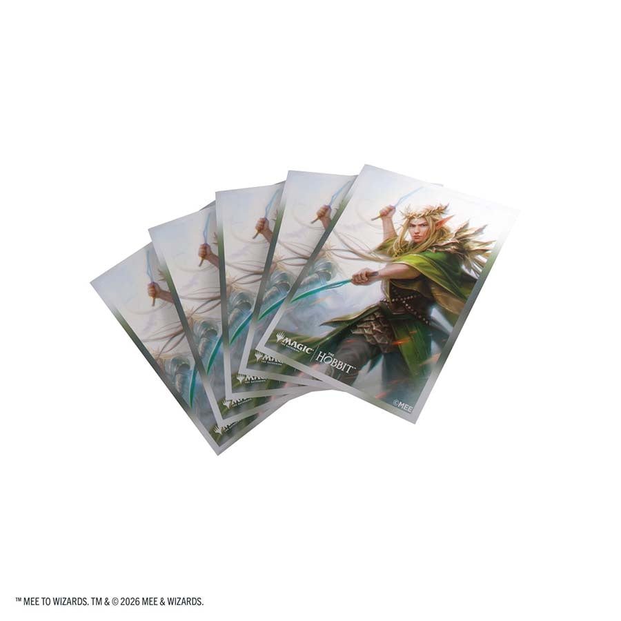 Gamegenic: Magic The Gathering: Hobbit - Premium Art Sleeves: Thranduil Sindarin Liege