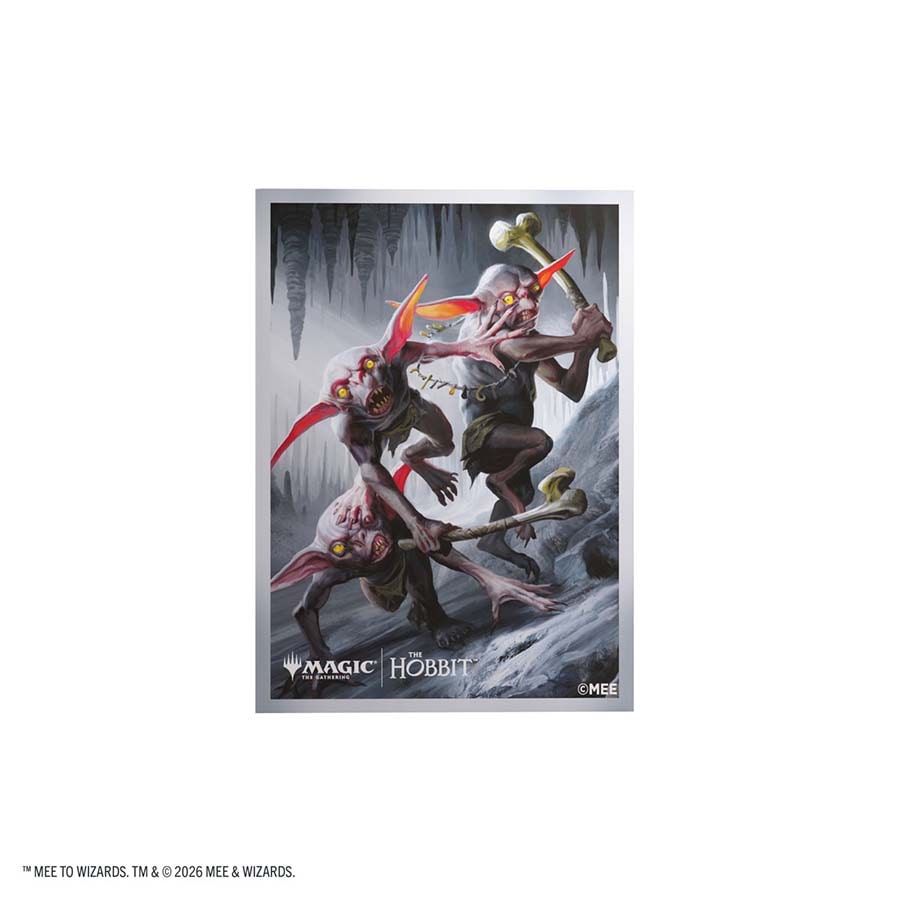 Gamegenic: Magic The Gathering: Hobbit - Premium Art Sleeves: Goblin Army Token