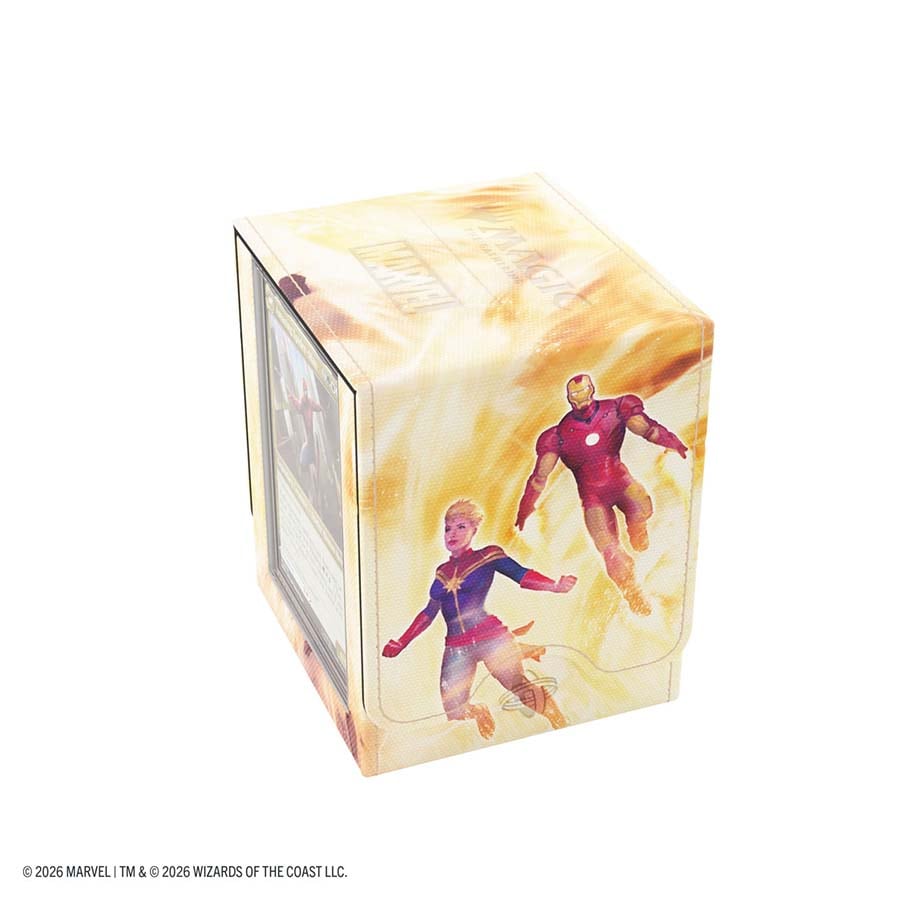 Deckbox: MTG Squire PLUS 100+ XL - Marvel Super Heroes - Door of Destinies