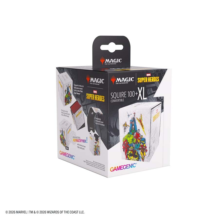 Deckbox: MTG Squire 100+ XL - Marvel Super Heroes - Marvel Age