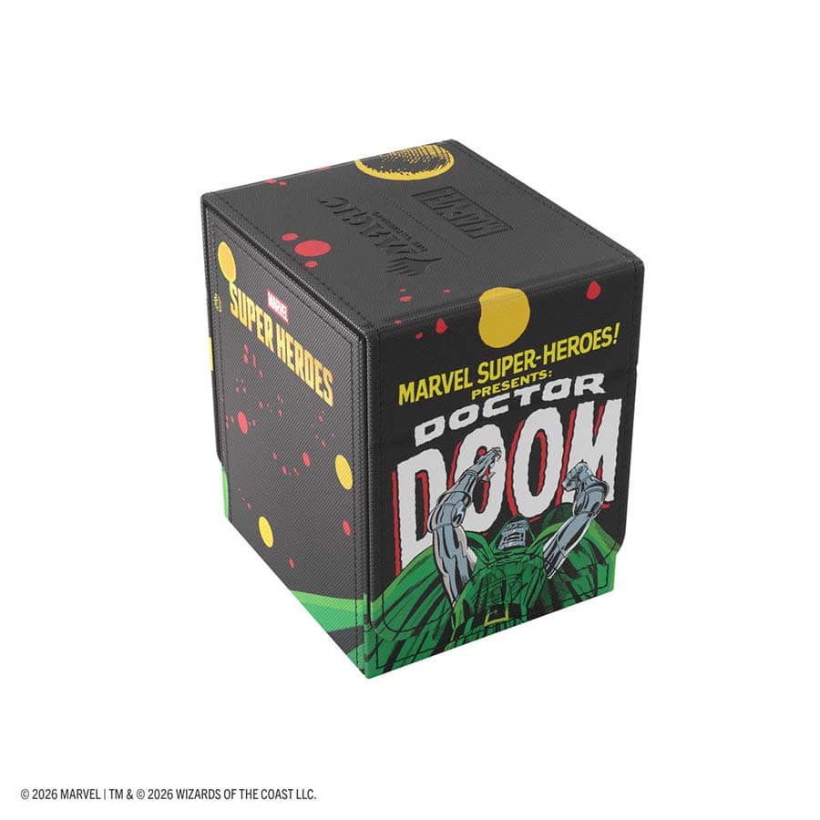 Deckbox: MTG Squire 100+ XL - Marvel Super Heroes - Doctor Doom/Spider-Man