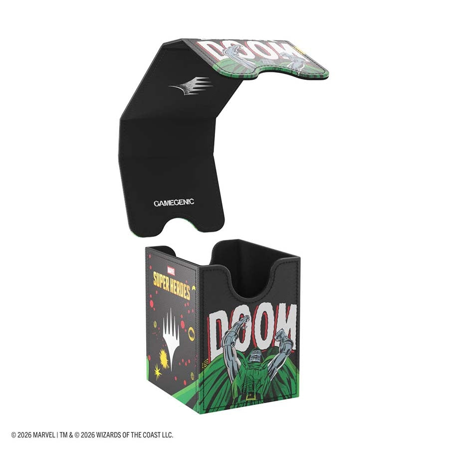 Deckbox: MTG Squire 100+ XL - Marvel Super Heroes - Doctor Doom/Spider-Man