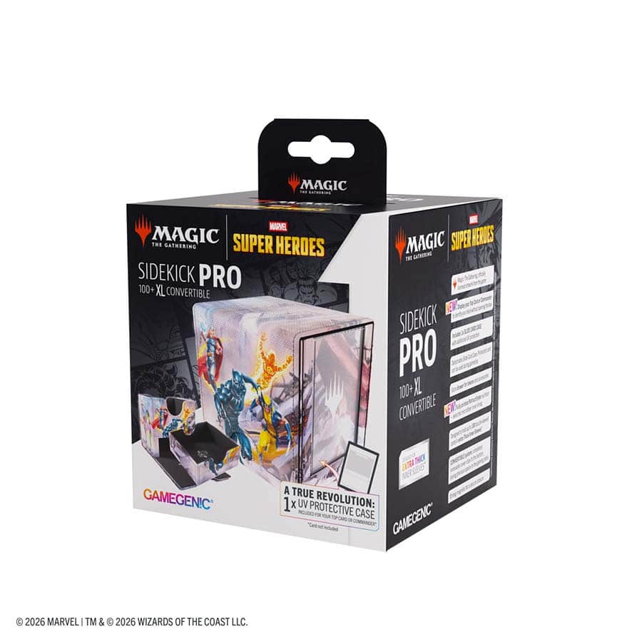 Deckbox: MTG Sidekick PRO 100+ XL - Marvel Super Heroes - Marvel Super Heroes