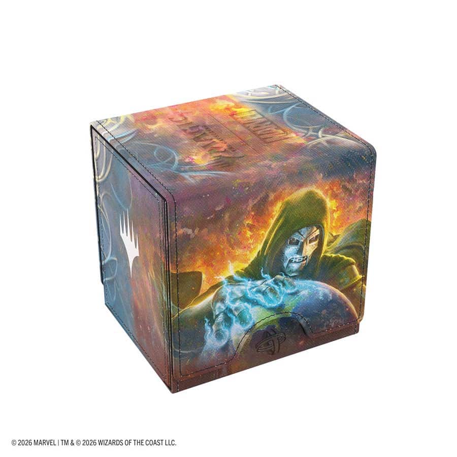 Deckbox: MTG Sidekick PRO 100+ XL - Marvel Super Heroes - Doom Reigns Supreme