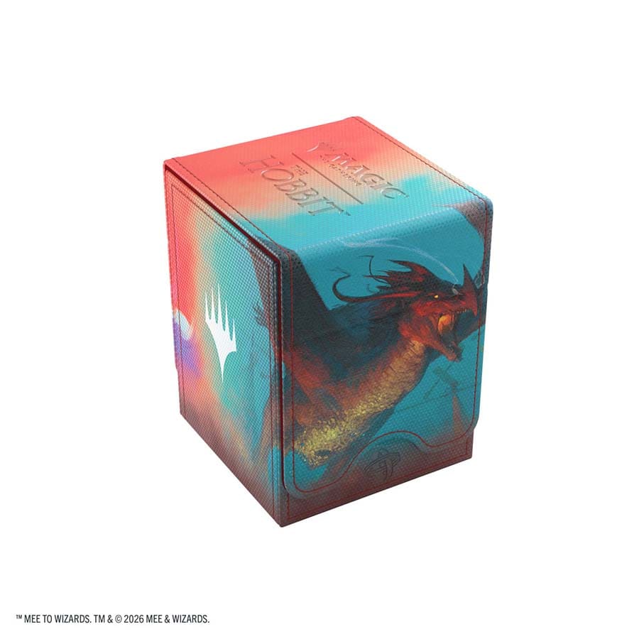 Gamegenic - Magic The Gathering: The Hobbit: Squire 80 Xl: Arkenstone and Smaug, Worm of Dread