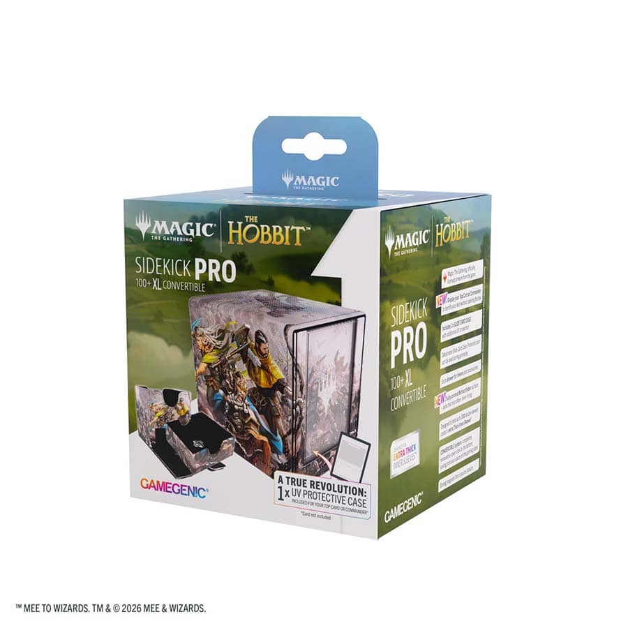 Gamegenic - Magic The Gathering: The Hobbit - Sidekick Pro 100 XL : Bard, King of Dale and Smaug, Wicked Worm