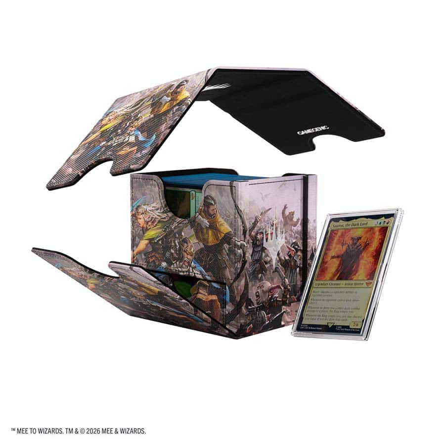 Gamegenic - Magic The Gathering: The Hobbit - Sidekick Pro 100 XL : Bard, King of Dale and Smaug, Wicked Worm