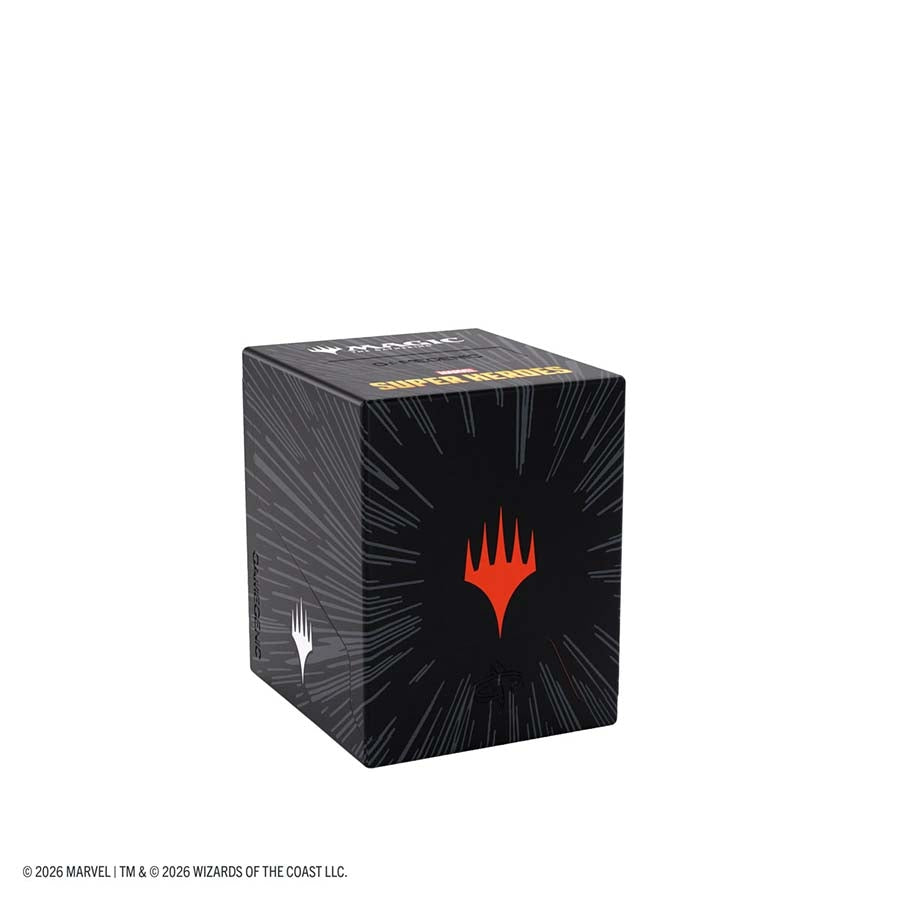 Deckbox: MTG Bastion 100+ XL - Marvel Super Heroes - Comic Burst Black