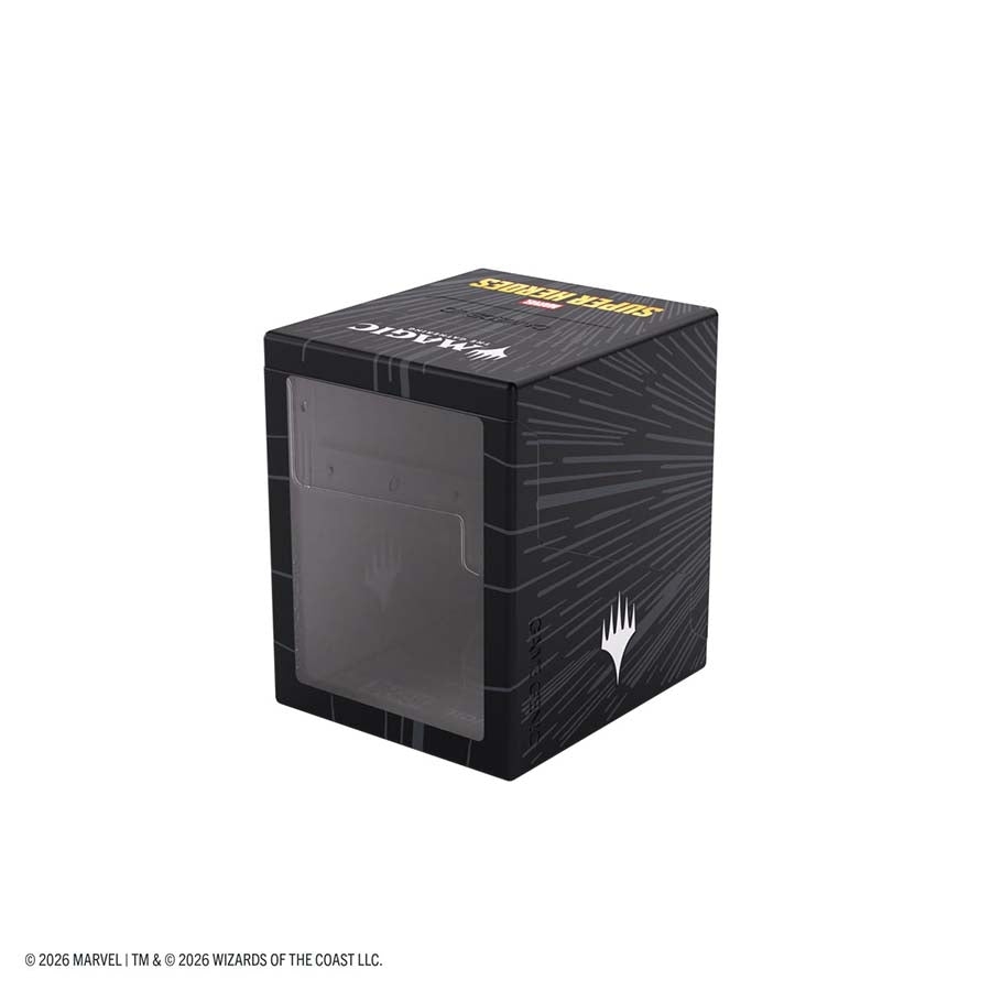 Deckbox: MTG Bastion 100+ XL - Marvel Super Heroes - Comic Burst Black