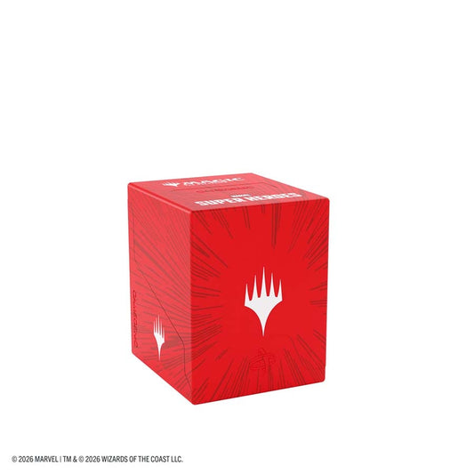 Deckbox: MTG Bastion 100+ XL - Marvel Super Heroes - Comic Burst Red