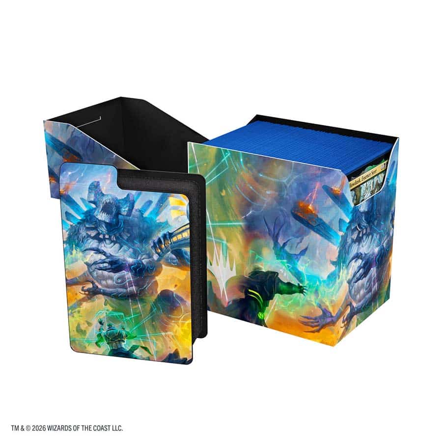 Magic The Gathering: Secrets Of Strixhaven: Soft Dynacrate 100 Xl - Moment Of Reckoning