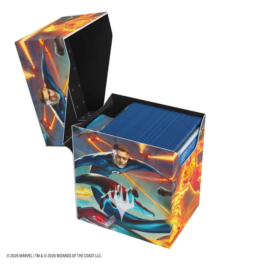Deckbox: MTG Soft Dynacrate 100+ XL - Marvel Super Heroes - Fantastic Four Unleashed