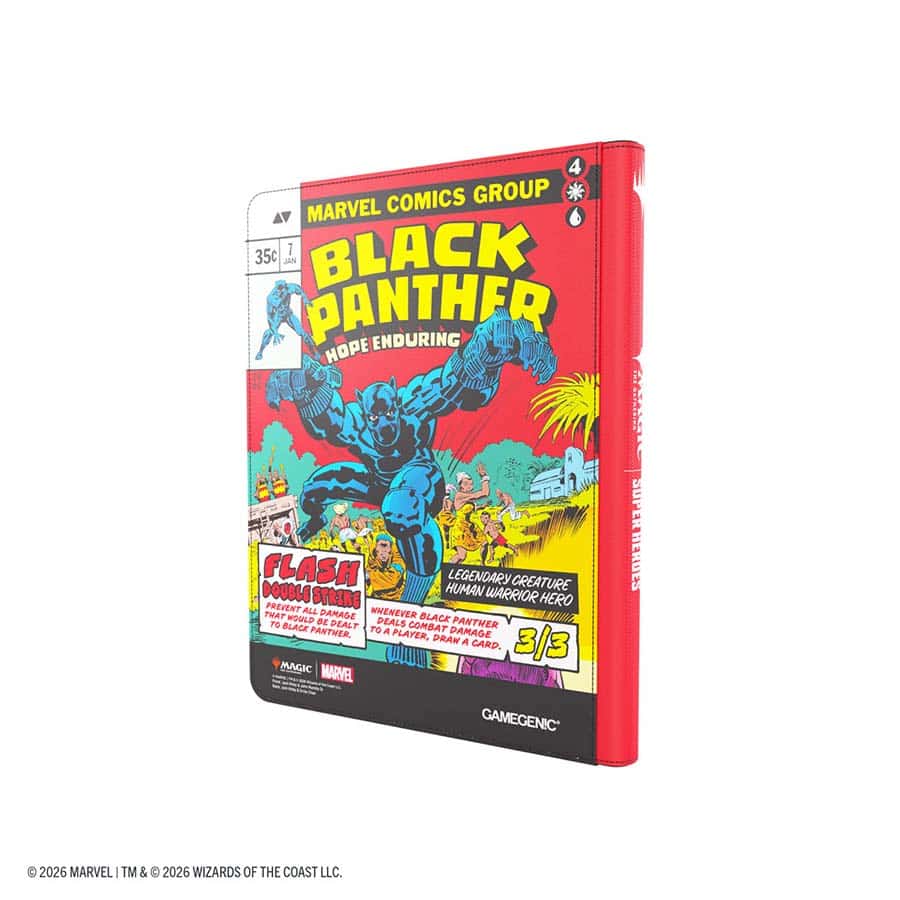 Album: MTG 18-Pocket Zip-Up - Marvel Super Heroes - Captain America/Black Panther