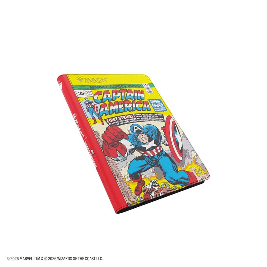 Album: MTG 18-Pocket Zip-Up - Marvel Super Heroes - Captain America/Black Panther