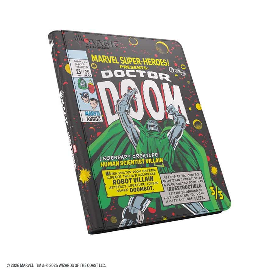 Album: MTG 18-Pocket Zip-Up - Marvel Super Heroes - Doctor Doom/Spider-Man