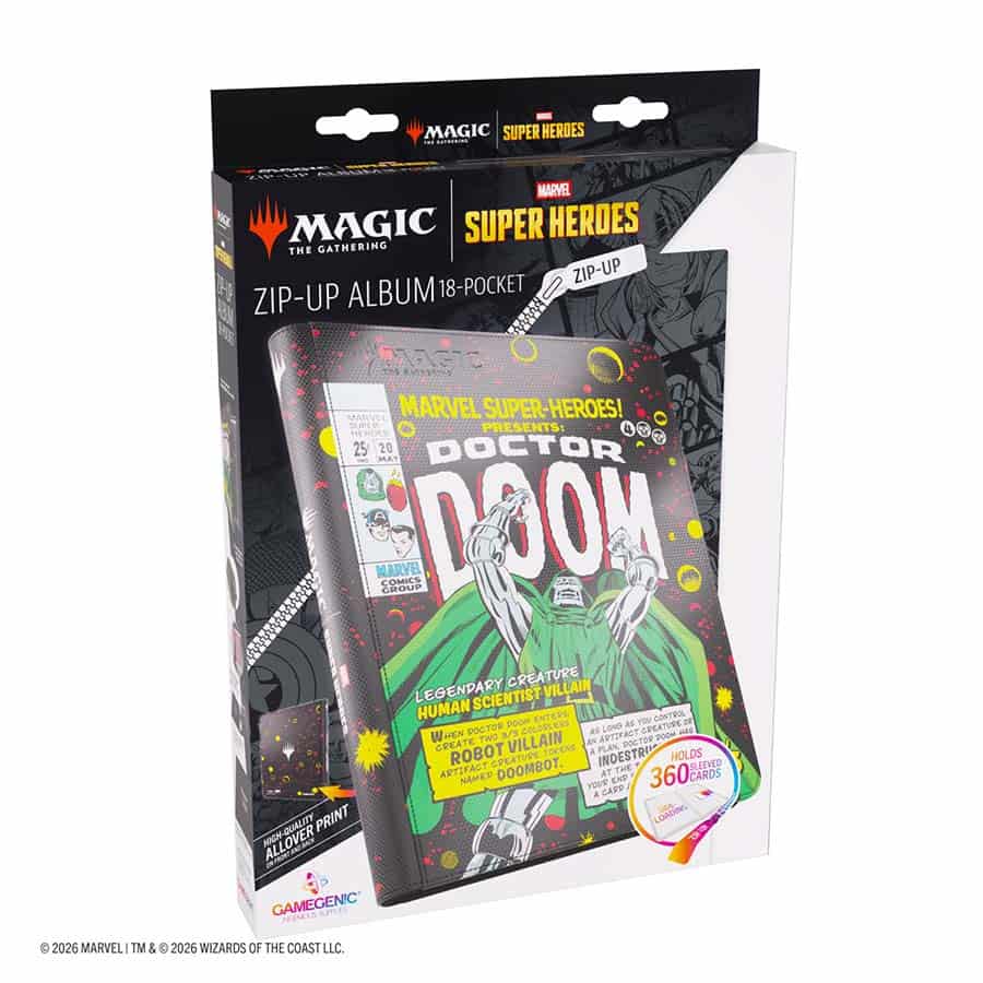 Album: MTG 18-Pocket Zip-Up - Marvel Super Heroes - Doctor Doom/Spider-Man