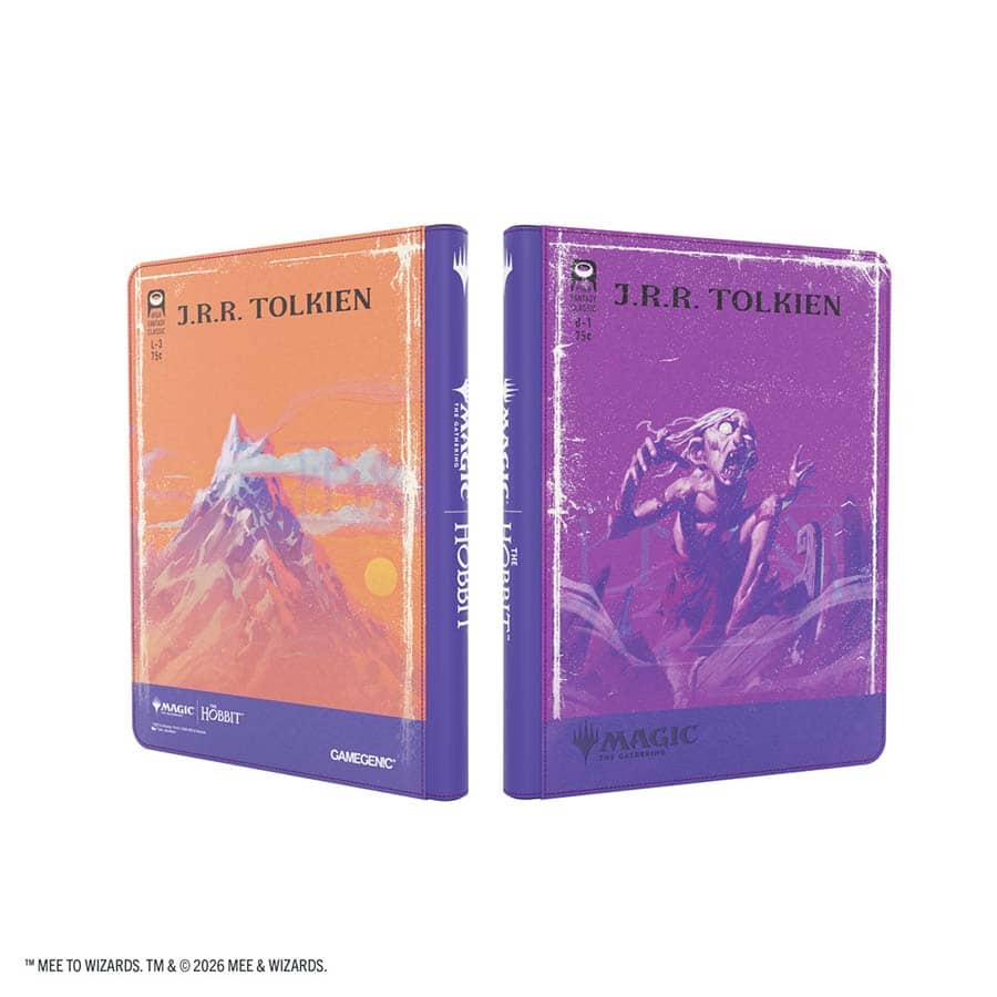 Gamegenic - Magic The Gathering: The Hobbit - Zip-Up Album 18-Pocket: Gollum Riddle Master And The Lonely Mountain
