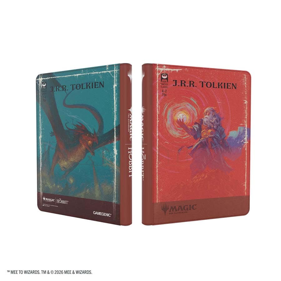 Gamegenic - Magic The Gathering: The Hobbit - Zip-Up Album 18-Pocket: The Arkenstone and Smaug, Worm of Dread