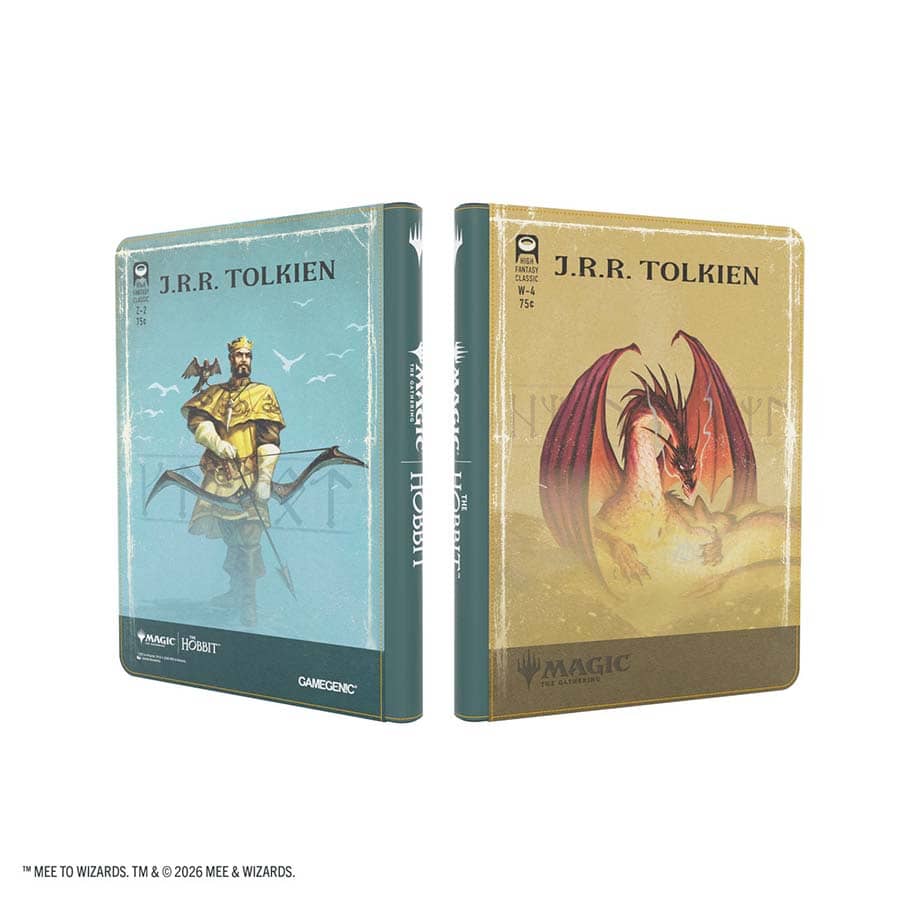 Gamegenic - Magic The Gathering: The Hobbit - Zip-Up Album 18-Pocket: Gleaming Splendor and The King of Dale