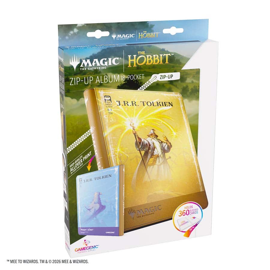 Gamegenic - Magic The Gathering: The Hobbit - Zip-Up Album 18-Pocket: Gleaming Splendor and The King of Dale (Copy)