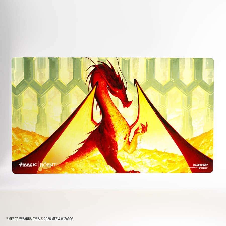 Gamegenic - Magic The Gathering: The Hobbit - Shiny Playmat - Smaug, the Golden