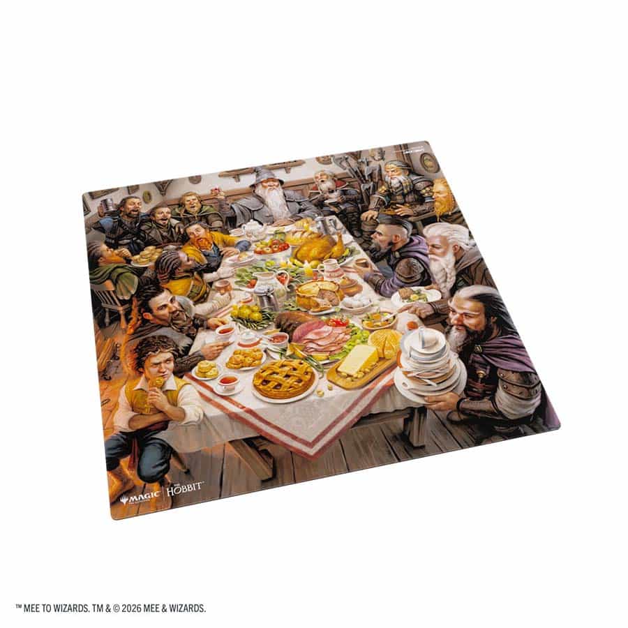 Gamegenic - Magic The Gathering: The Hobbit - Prime 2-Player Playmat - Bilbo's Pantry