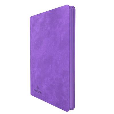 GameGenic Zip-Up Album 18-Pocket Purple