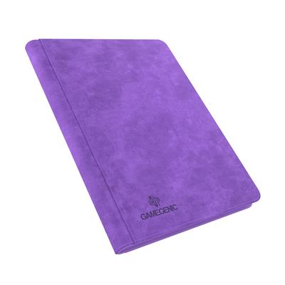 GameGenic Zip-Up Album 18-Pocket Purple