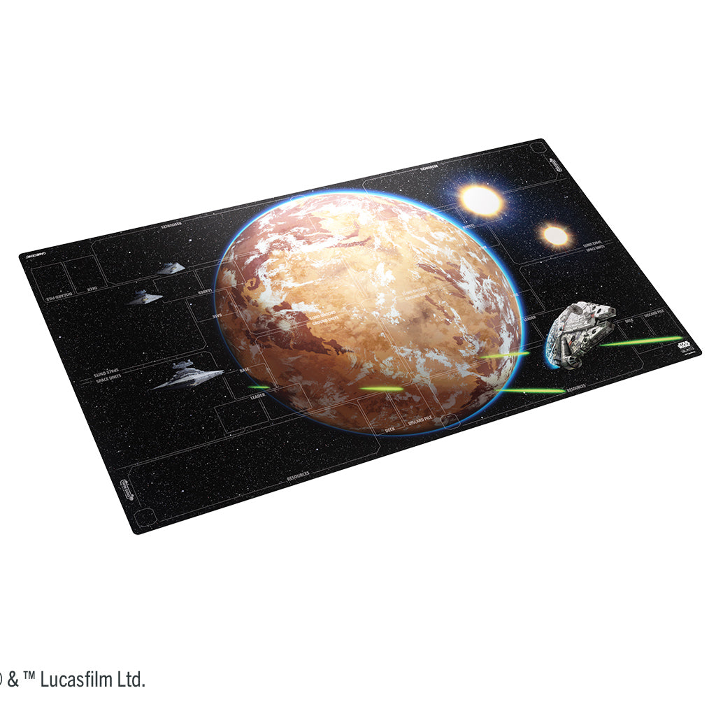 Star Wars Unlimited Battle Zone Game Mat - Twin Suns