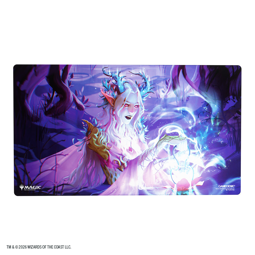 Magic: The Gathering | Lorwyn Eclipsed Shiny Playmat - Twilight Diviner