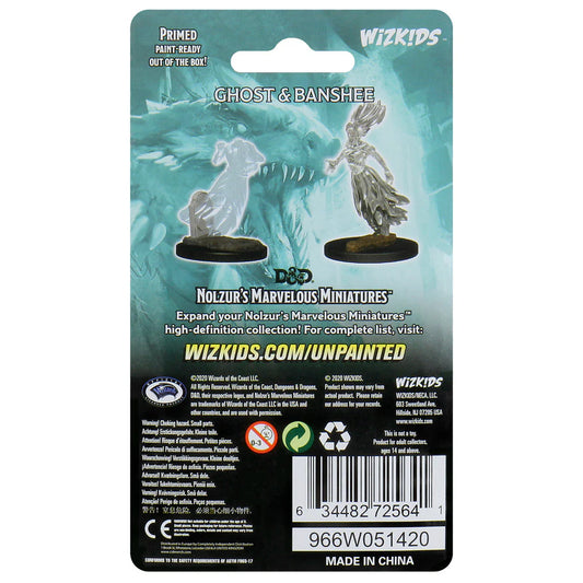 D&D Nolzur’s Marvelous Miniatures - Ghost & Banshee - #72564