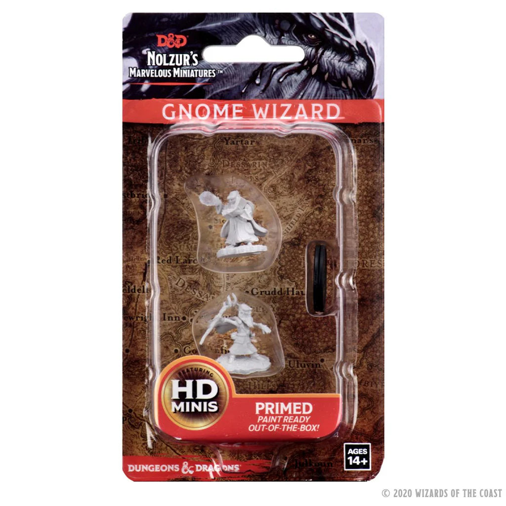 D&D Nolzur's Marvelous Miniatures: Male Gnome Wizard #73382