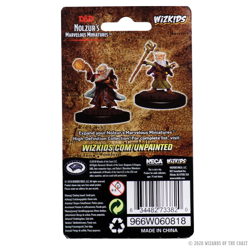 D&D Nolzur's Marvelous Miniatures: Male Gnome Wizard #73382