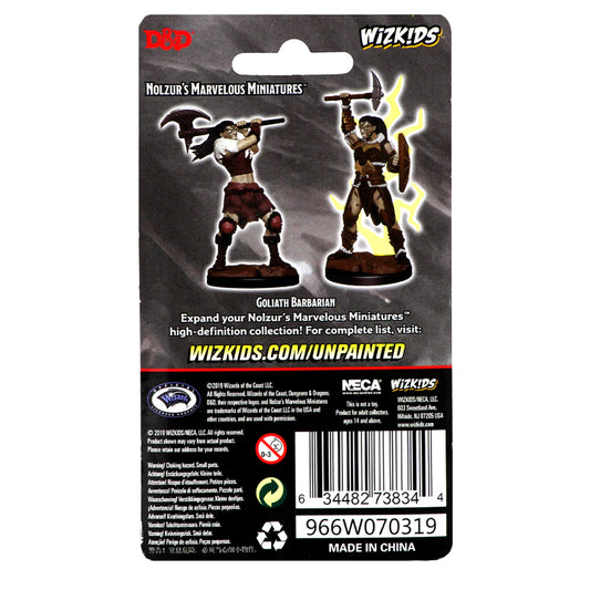 D&D Nolzur's Marvelous Miniatures - Goliath Barbarian #73834