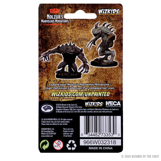 D&D Nolzur’s Marvelous Miniatures - Gray Slaad & Death Slaad - #73353